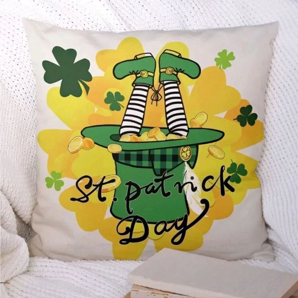 St Patrick's Day Pillow Cover ☘️ - Picture 2 of 6